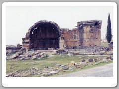Archeological remains of Hierapolis from early Christian times
