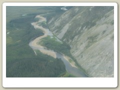 Hazy pictures from thick plastic windows in cockpit