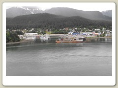 Coming into the port of Juneau