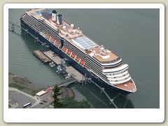 View going down the hill