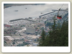 View going down the hill