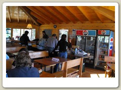 Lunch stop next to the river