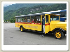 Skagway streetcar tour ride