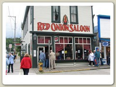 Walking around Skagway