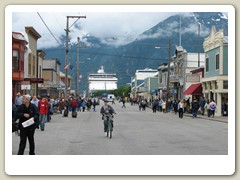 Walking around Skagway