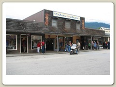 Walking around Skagway