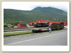 Walking around Skagway