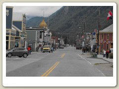 Walking around Skagway