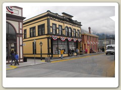 Walking around Skagway