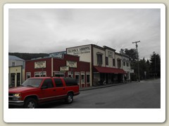 Walking around Skagway