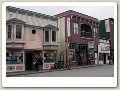 Walking around Skagway