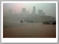 Chongqing with extreme air pollution