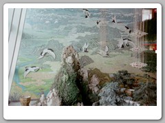 Display in hotel lobby