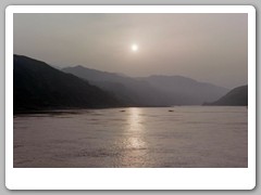 Sunrise on the Yangtze River