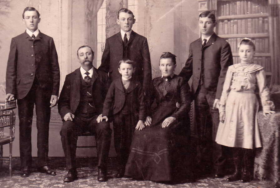 John P. Walter family in 1902